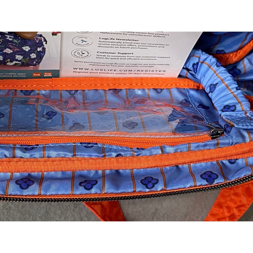 Lug Hitch Crossbody Belt Bag Orange Fanny Pack Adjustable Strap New With Tags - Picture 8 of 11